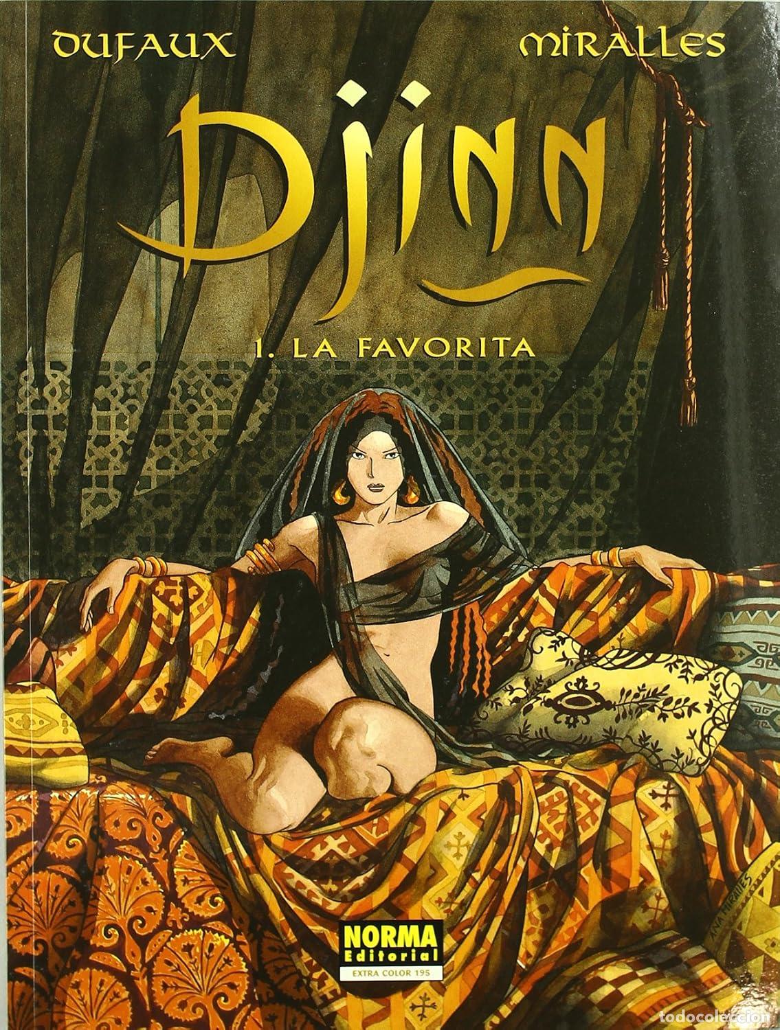 C&oacute;mics: DJINN ( de Ana MIRALLES & DUFAUX) TOMO 01. LA FAVORITA - (Cimoc extra color 195 ) IMPECABLE