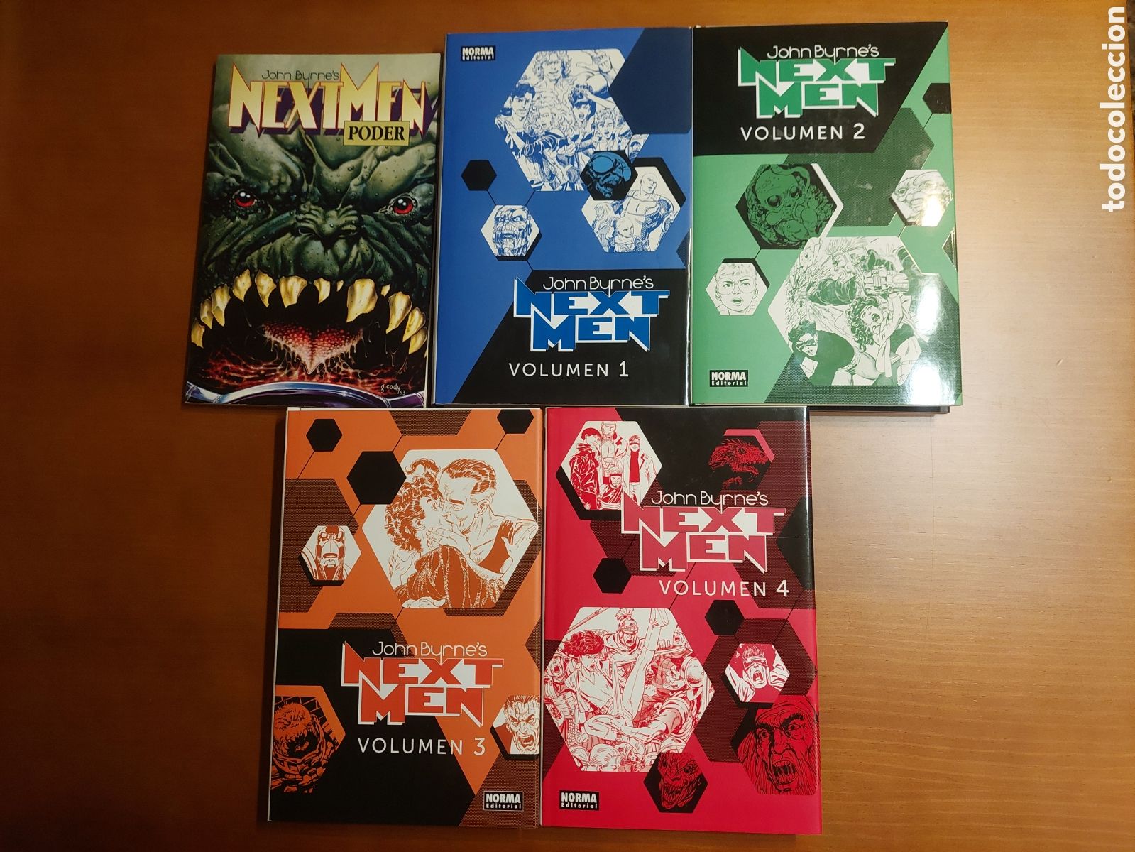 C&oacute;mics: 4 TOMOS JOHN BYRNE'S NEXT MEN + TOMO NEXT MEN PODER