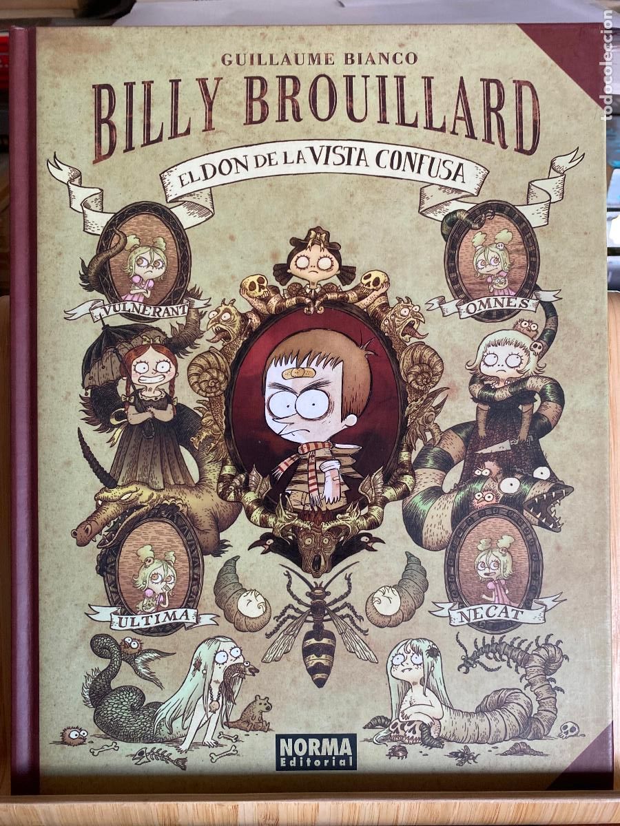 C&oacute;mics: BILLY BROUILLARD. EL DON DE LA VISTA CONFUSA. GUILLAUME BIANCO. NORMA EDITORIAL