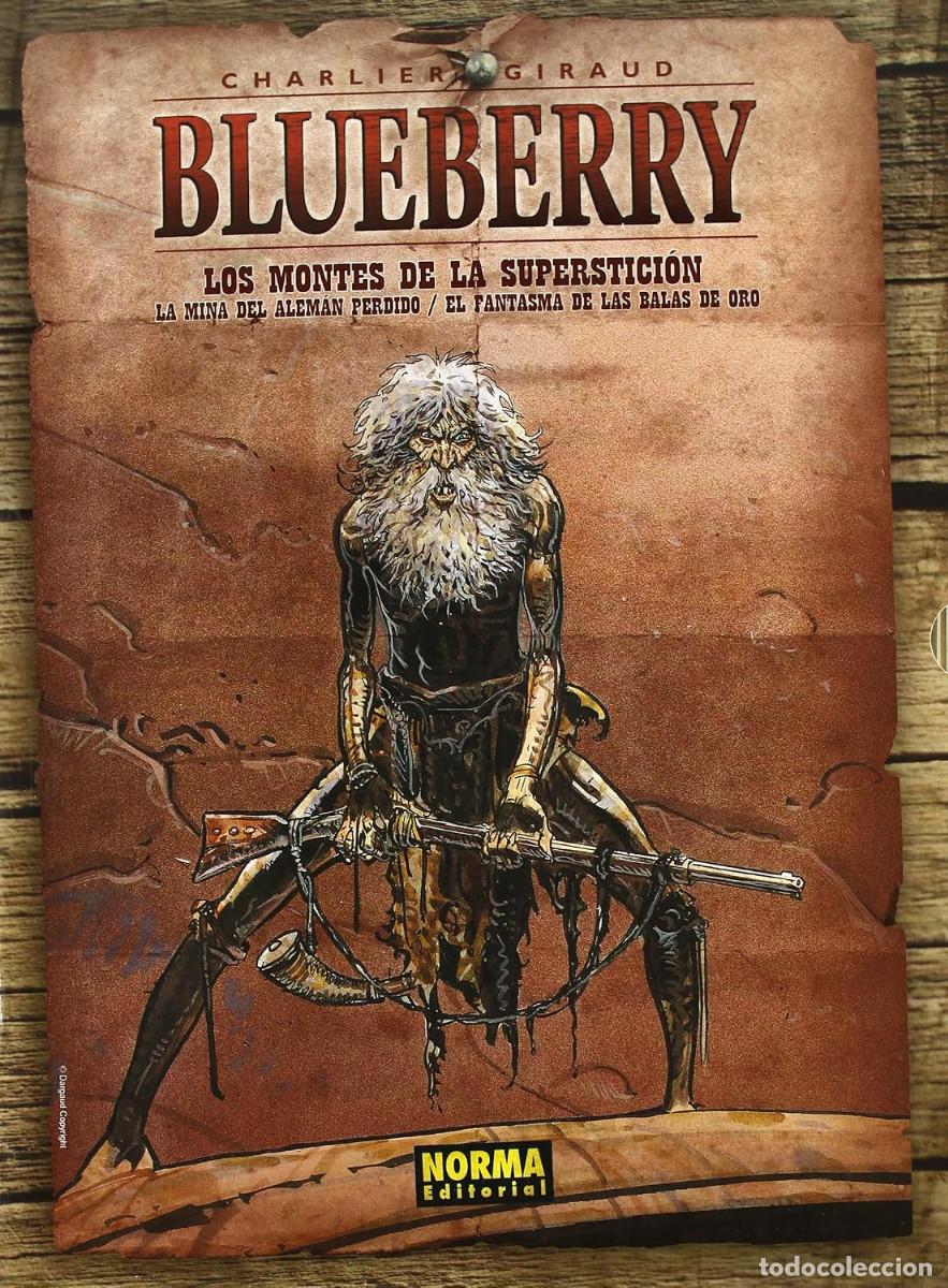 Fumetti: BLUEBERRY: LOS MONTES DE LA SUPERSTICION - TAPA DURA NORMA - SIN POSTER - MUY BUEN ESTADO