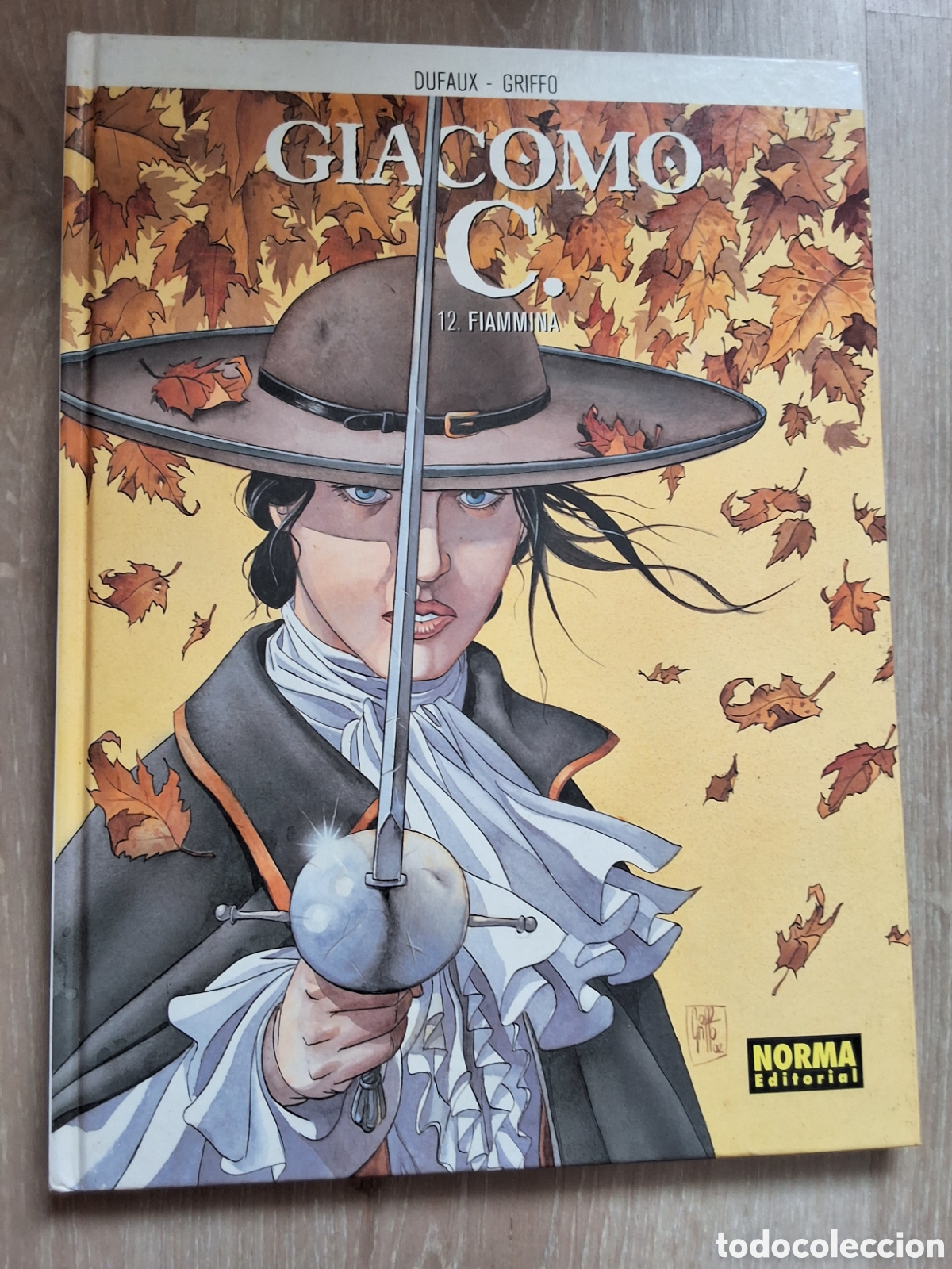 C&oacute;mics: Giacomo G. Comic n&uacute;mero 12 Fiammina a&ntilde;o 2005/12 edici&oacute;n 1&deg; edita norma