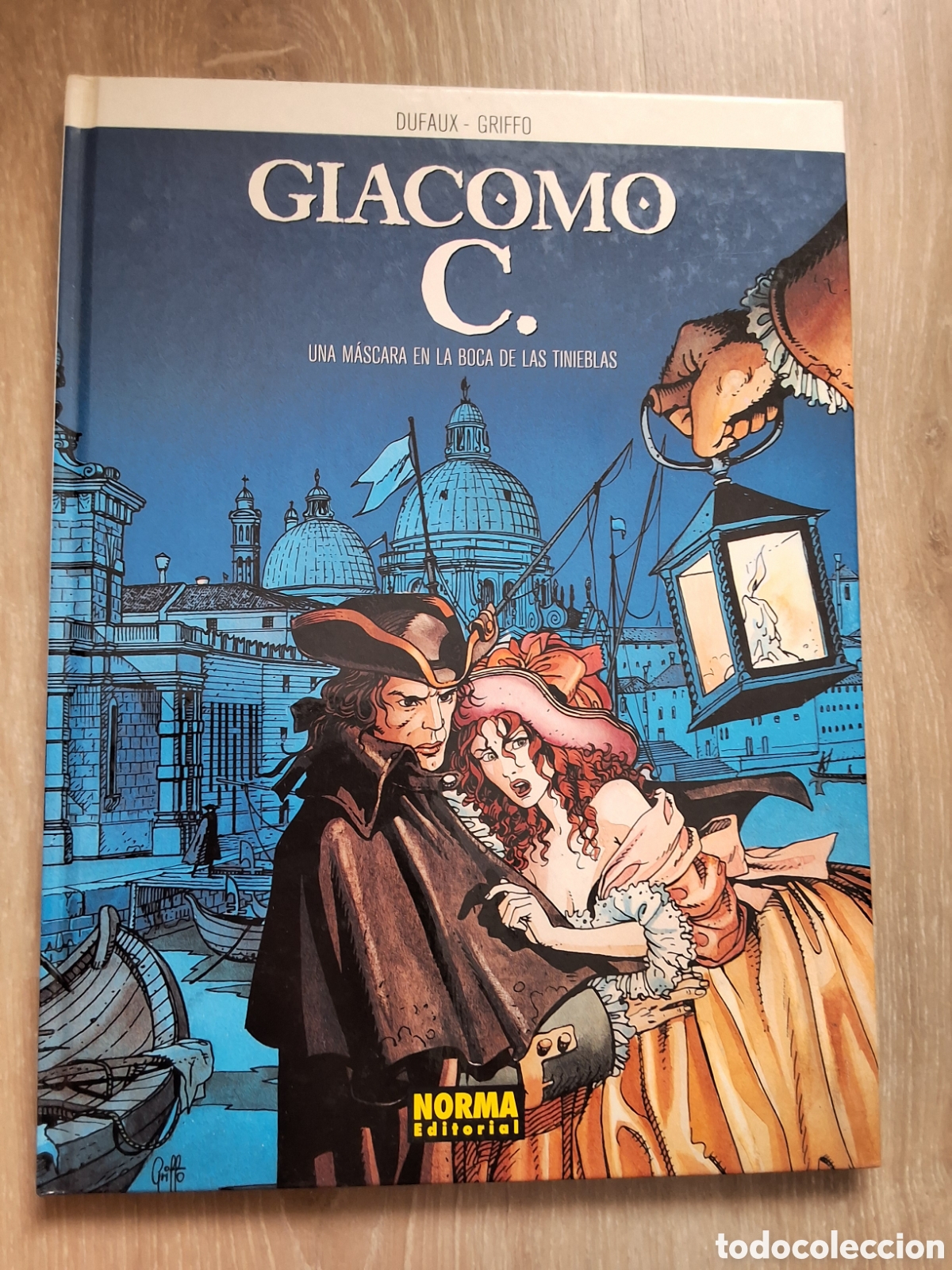 C&oacute;mics: Giacomo G. comic n&uacute;mero 1 m&aacute;scara boca tinieblas a&ntilde;o 2002/9 edici&oacute;n 1&deg; edita norma