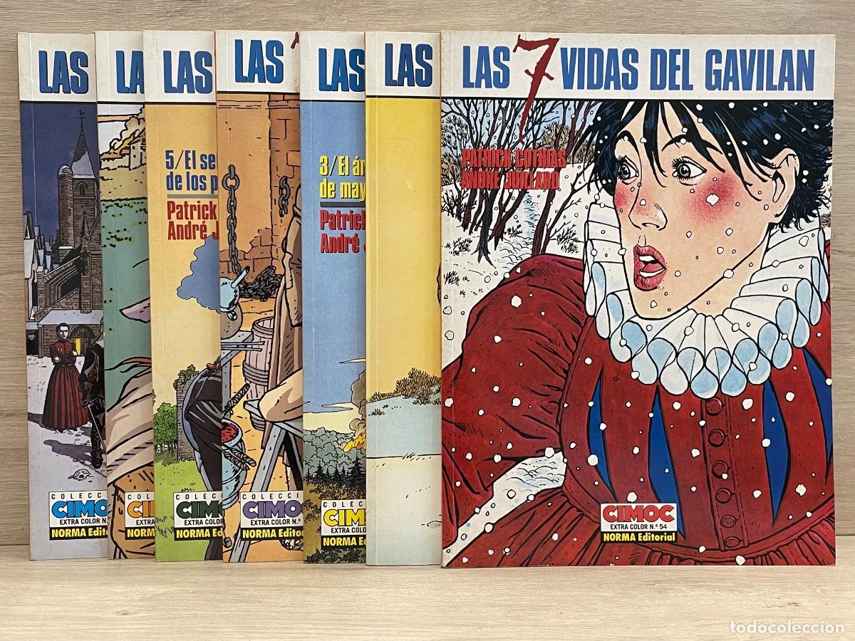 C&oacute;mics: Las 7 Vidas del Gavilan - Completo 7 n&uacute;meros - Cimoc Extra Color - Norma