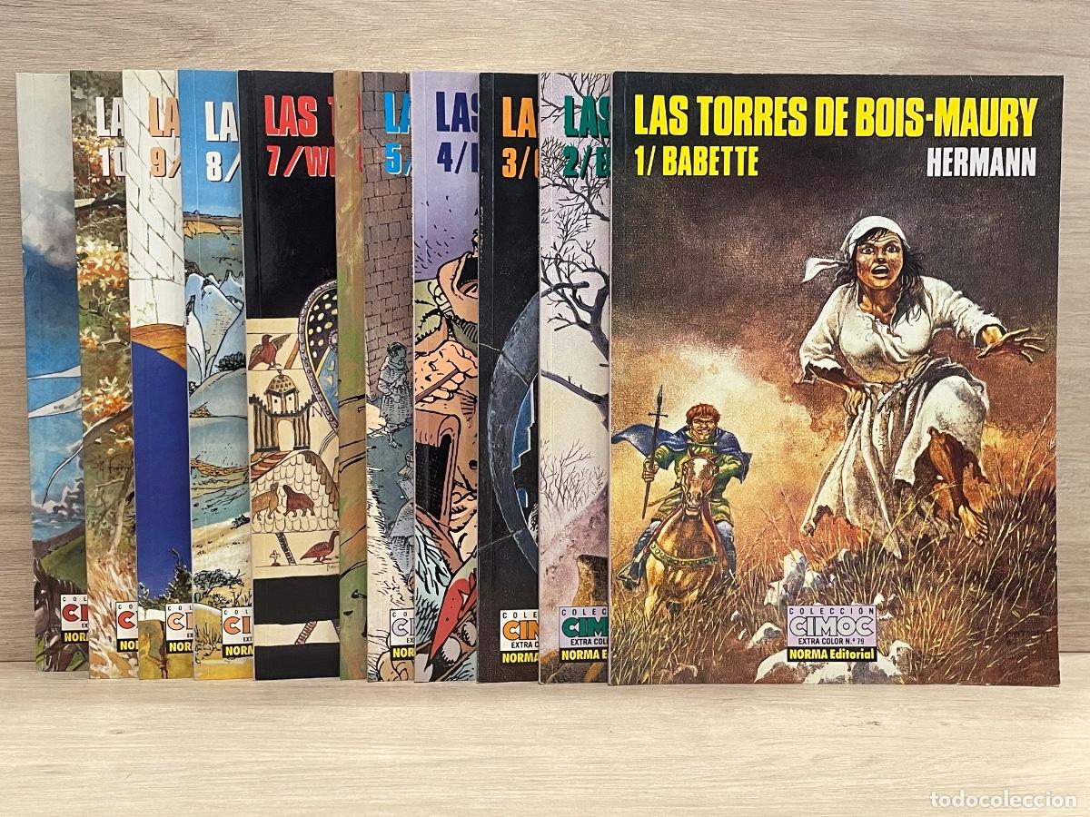 C&oacute;mics: Las Torres de Bois-Maury del n.1 al n.11 - Hermann - Cimoc Extra Color - Norma