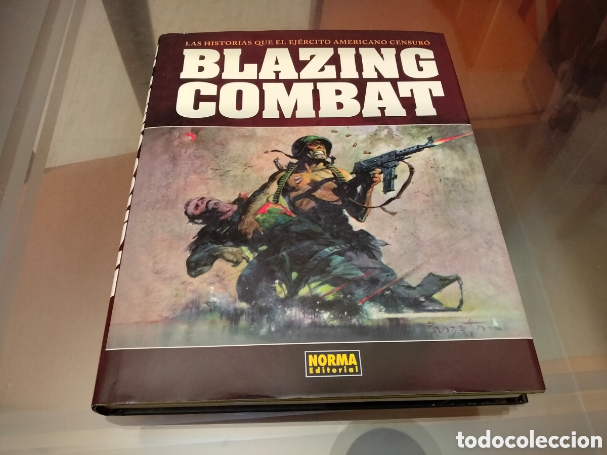 C&oacute;mics: Blazing Combat Las historias que el ejercito Americano censur&oacute; Norma