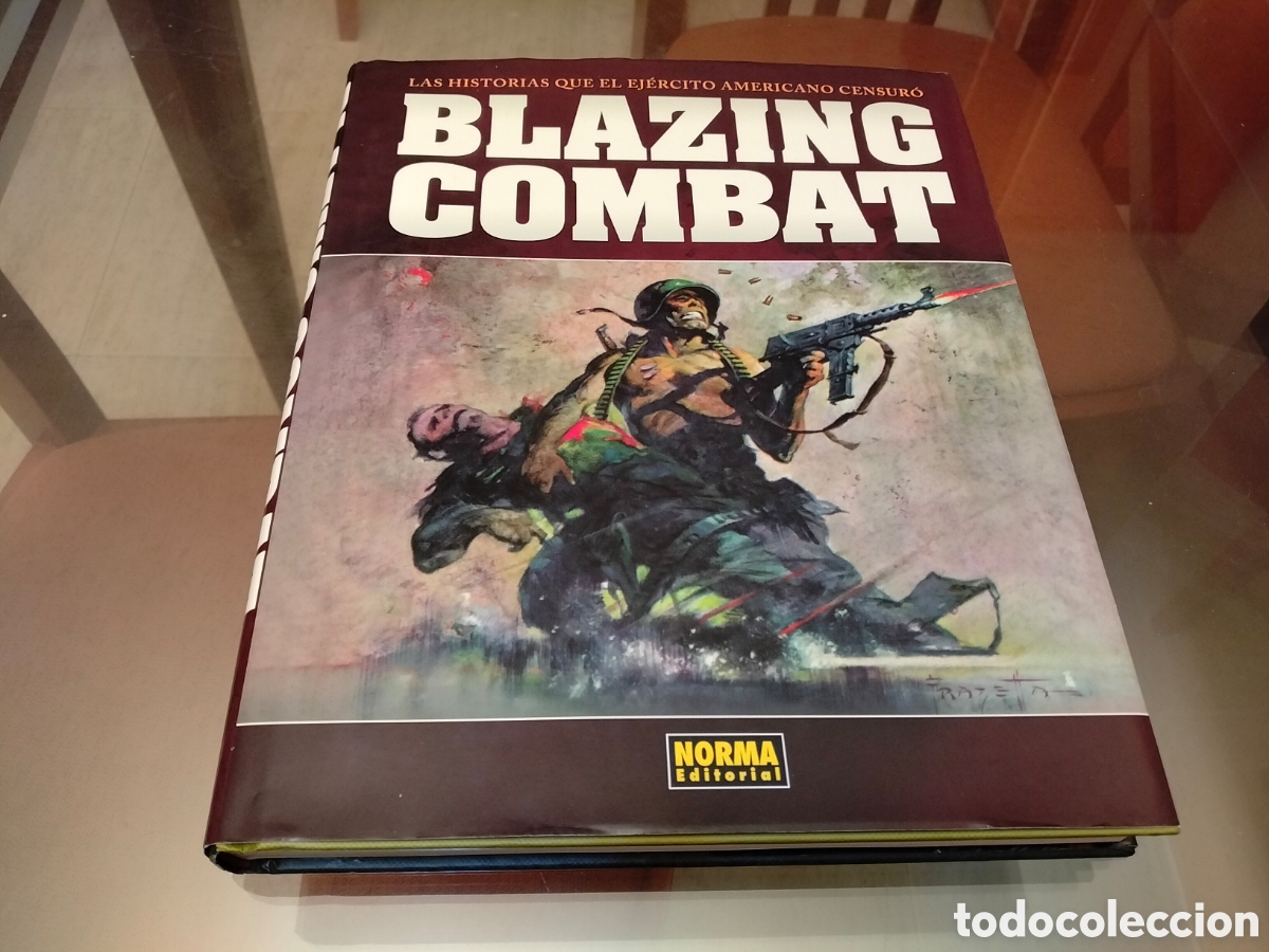 C&oacute;mics: Blazing Combat Las historias que el ej&eacute;rcito americano censur&oacute; Norma