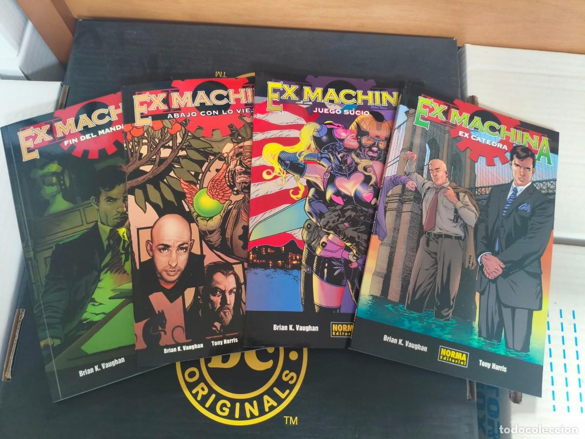 C&oacute;mics: Ex Machina Completa 10 tomos Norma ed Brian K Vaugham + Tony Harris 2006-2011