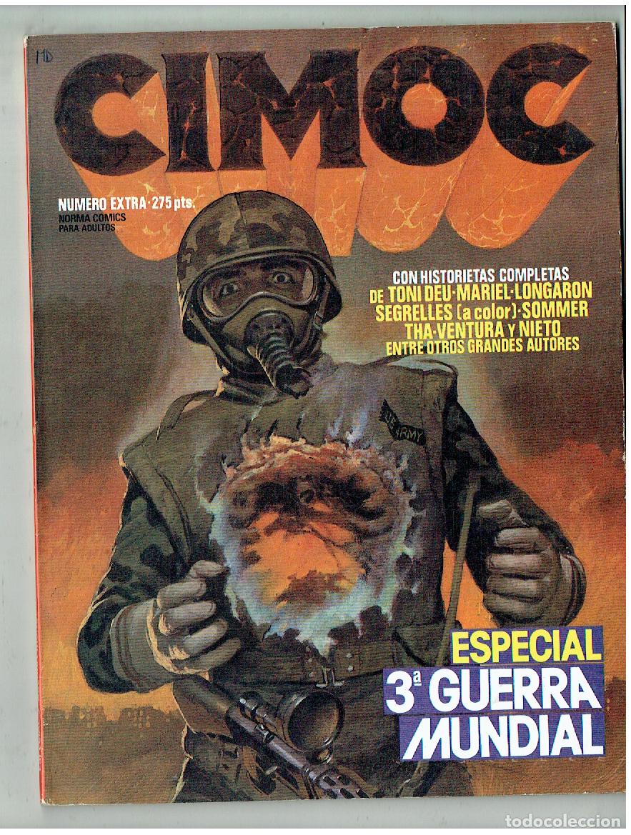 C&oacute;mics: CIMOC . N&Uacute;MERO EXTRA. ESPECIAL 3&ordf; GUERRA MUNDIAL. NORMA, 1982. (B/47.1 RUM)