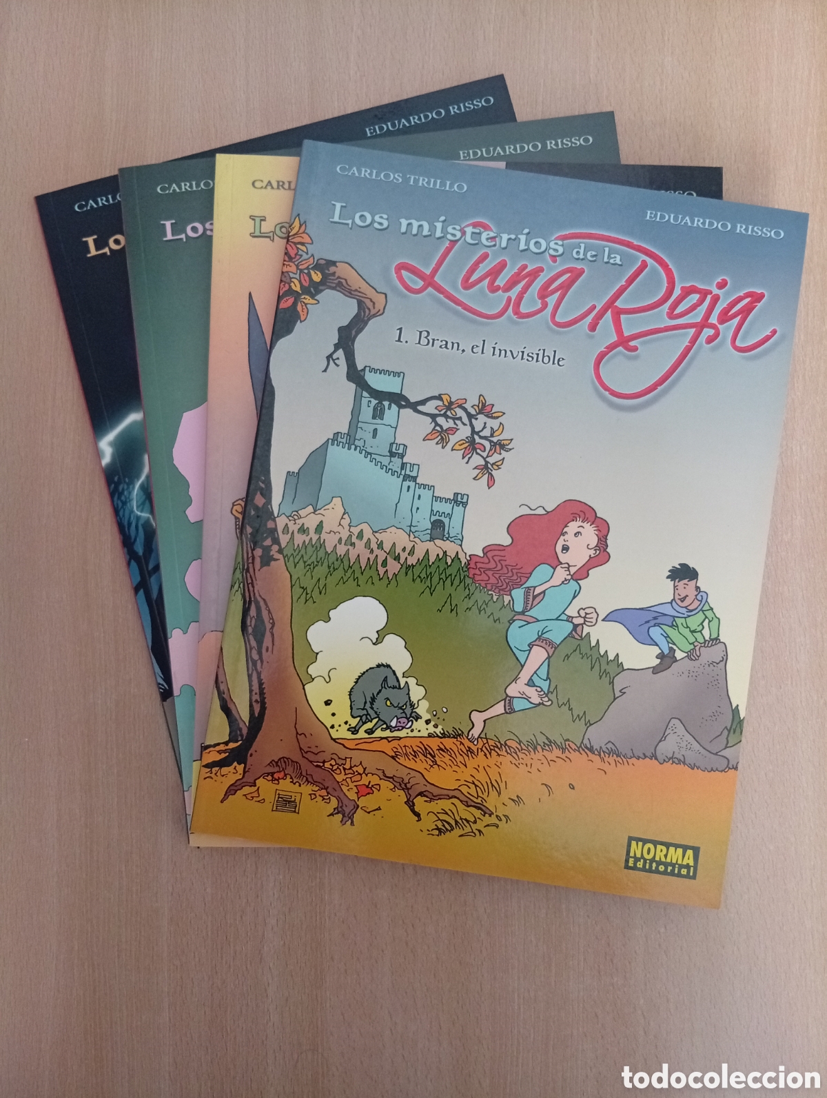 Comics : LOS MISTERIOS DE LA LUNA ROJA / OBRA COMPLETA. Carlos Trillo/Eduardo Risso
