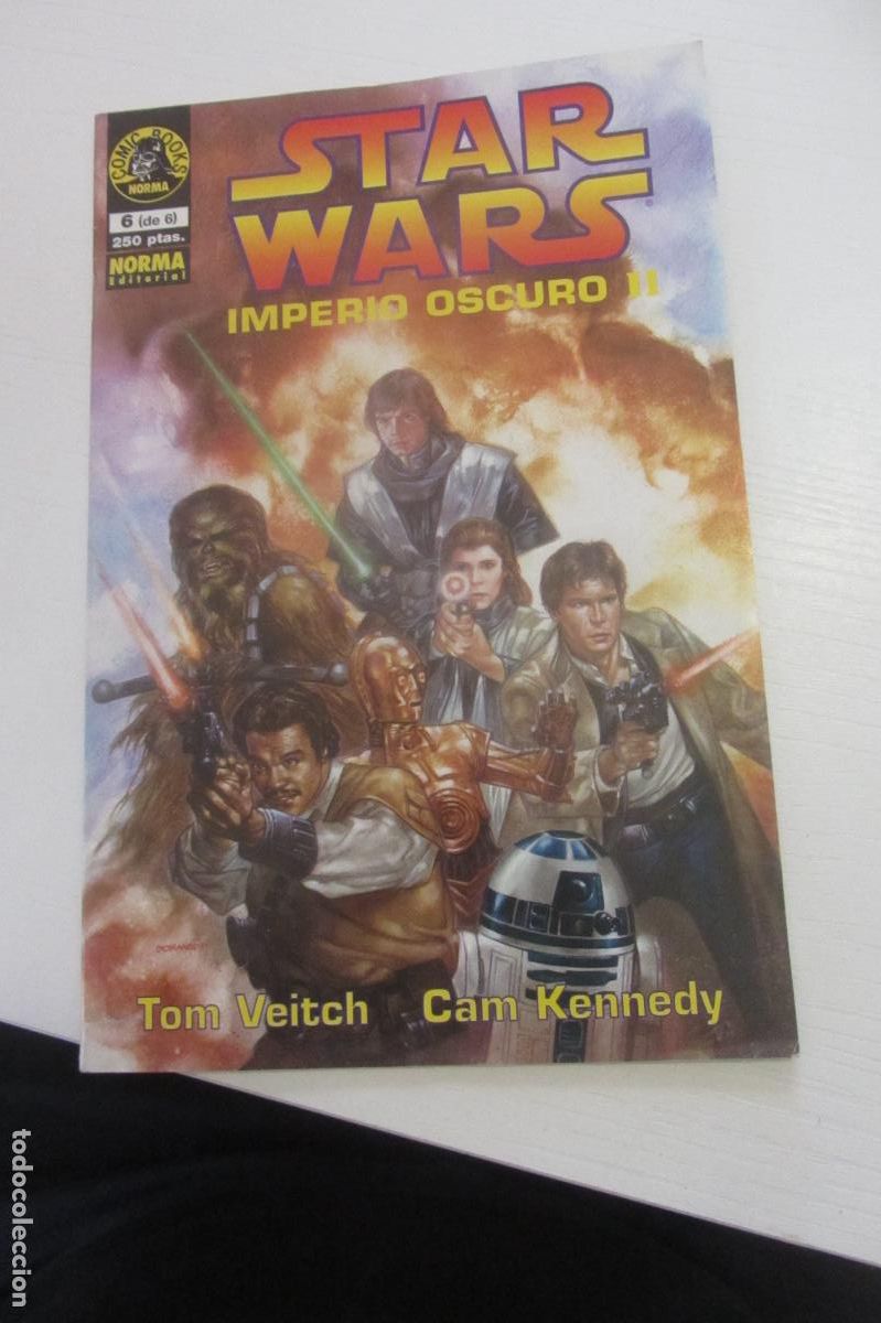 C&oacute;mics: STAR WARS IMPERIO OSCURO II N&ordm; 6 (DE 6) NORMA EDITORIAL A&Ntilde;O 1995 arx227