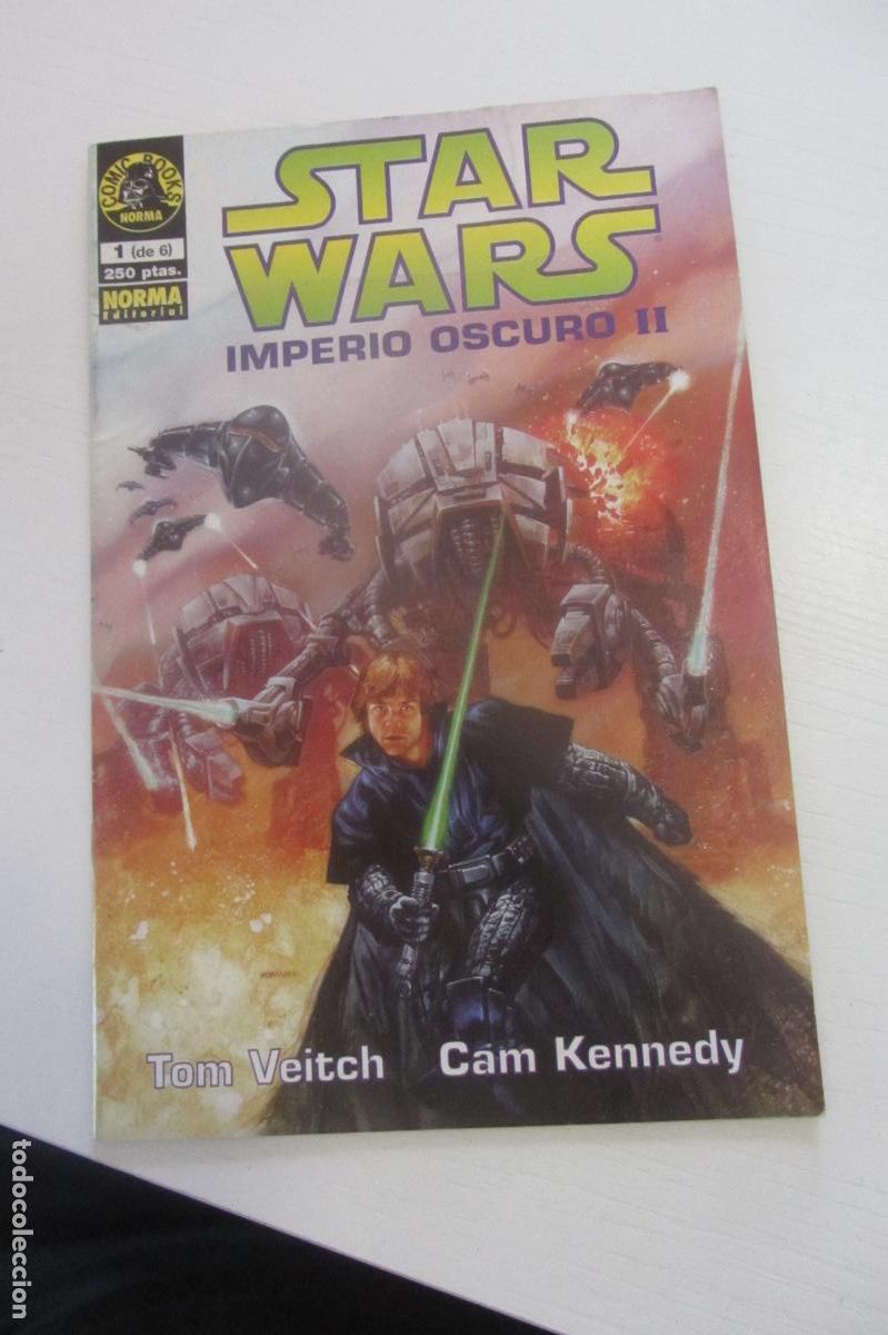 C&oacute;mics: STAR WARS IMPERIO OSCURO II N&ordm; 1 (DE 6) NORMA EDITORIAL A&Ntilde;O 1995 arx227