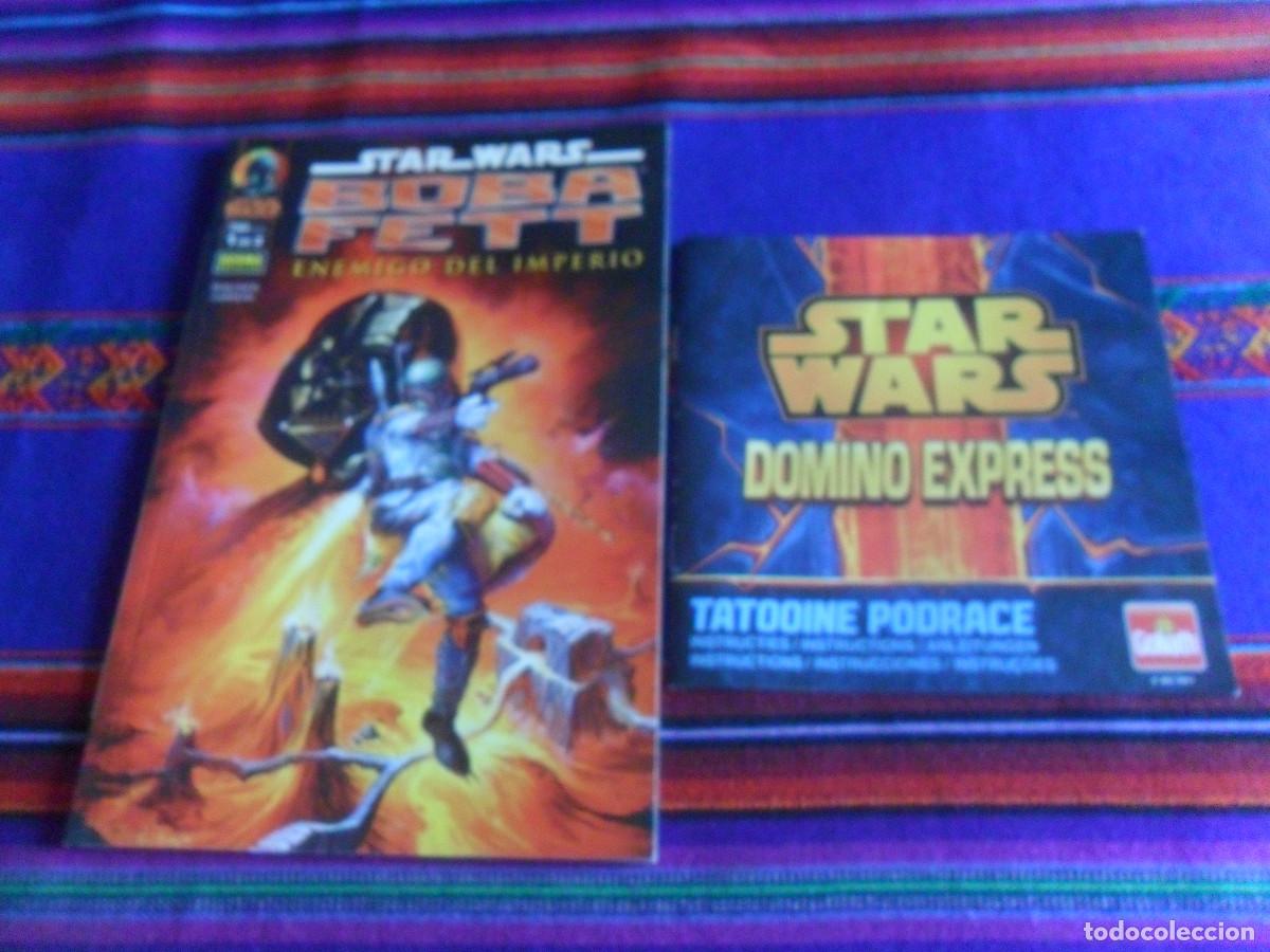 C&oacute;mics: STAR WARS BOBA FETT ENEMIGO DEL IMPERIO N&ordm; 1 NORMA 2000 E INSTRUCCIONES TATOINE PODRACE GOLIATH 2013