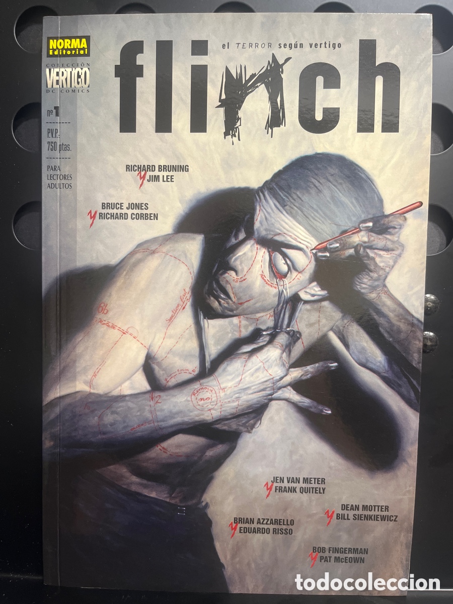 Comics: COLECCI&Oacute;N V&Eacute;RTIGO N.132 FLINCH : EL HOMBRE COHETE (1997/2005)