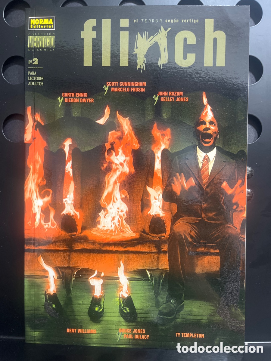 Comics: COLECCI&Oacute;N V&Eacute;RTIGO N.140 FLINCH : EL TERROR SEG&Uacute;N V&Eacute;RTIGO N.2 ( 1997/2005 )