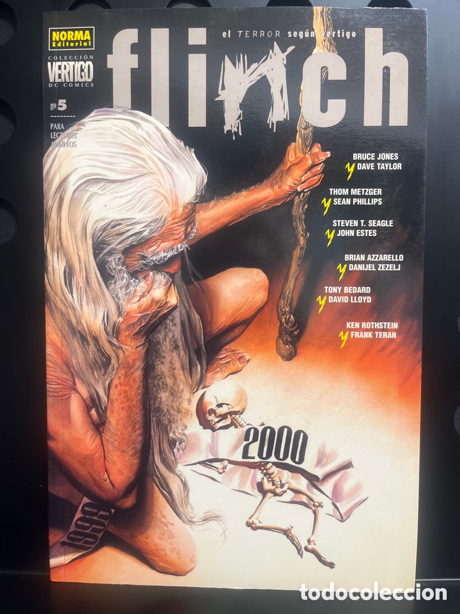 Comics: COLECCI&Oacute;N V&Eacute;RTIGO N.165 FLINCH : EL TERROR SEG&Uacute;N V&Eacute;RTIGO N.5 ( 1997/2005 )
