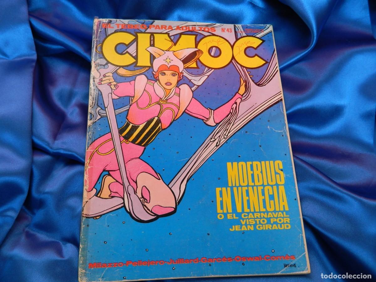 C&oacute;mics: CIMOC N&ordm; 43- A&Ntilde;O 1984 -PORTADA DE MOEBIUS - Foto 1