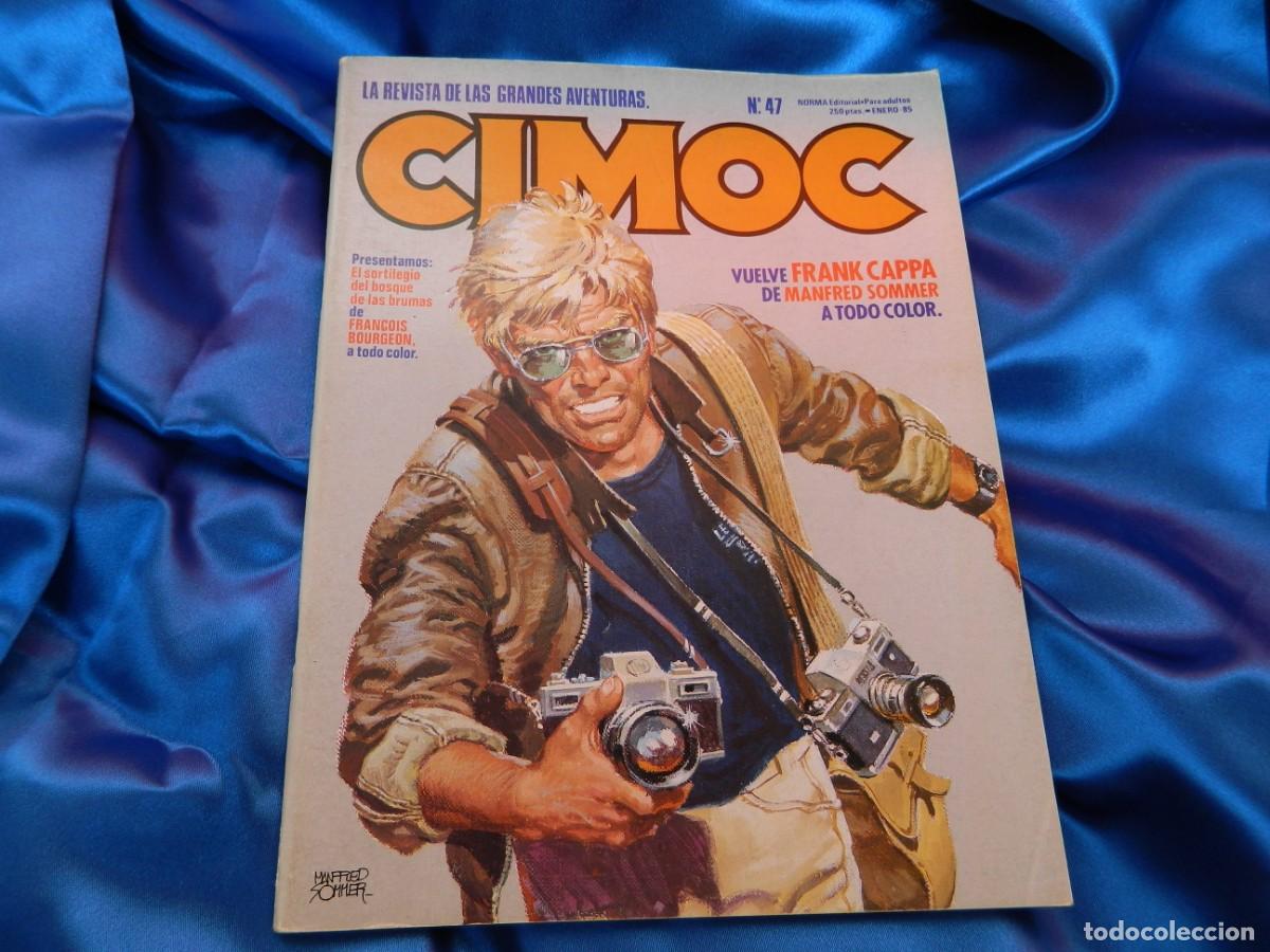 Fumetti: CIMOC N&ordm; 47- A&Ntilde;O 1984 -PORTADA DE MANFRED SOMMER