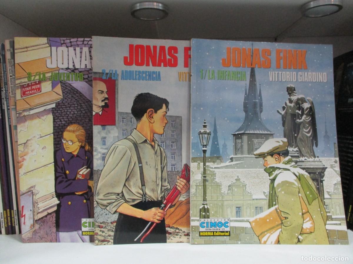 Comics: COLECCION COMPLETA - JONAS FINK - VITTORIO GIARDINO - 3 TOMOS - CIMOC EXTRA COLOR - NORMA