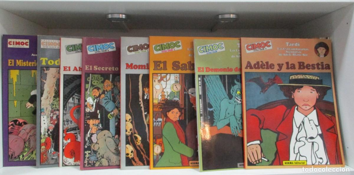 C&oacute;mics: COLECCION COMPLETA - ADELE BLANC-SEC - TARDI - 8 TOMOS - CIMOC EXTRA COLOR - NORMA - Foto 1
