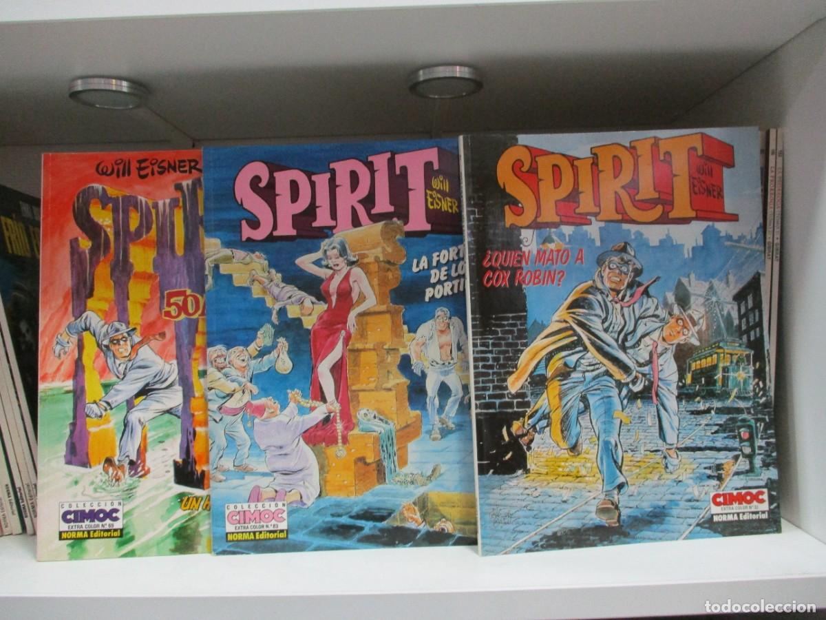 C&oacute;mics: COLECCION SPIRIT - WILL EISNER - TRES TOMOS - CIMOC EXTRA COLOR - NORMA