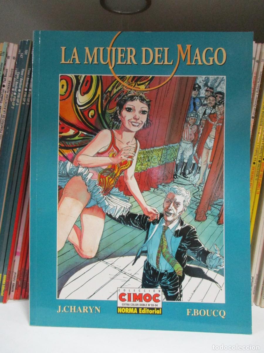 C&oacute;mics: COLECCION CIMOC EXTRA COLOR - LA MUJER DEL MAGO - CHARYN - BOUCQ - NORMA
