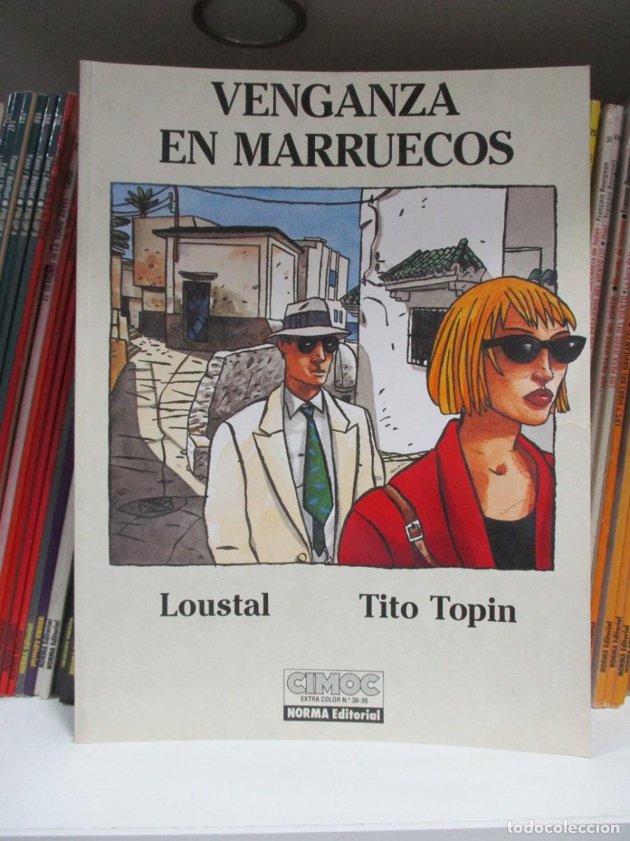 Fumetti: COLECCION CIMOC EXTRA COLOR - VENGANZA EN MARRUECOS - LOUSTAL - TITO TOPIN. - NORMA