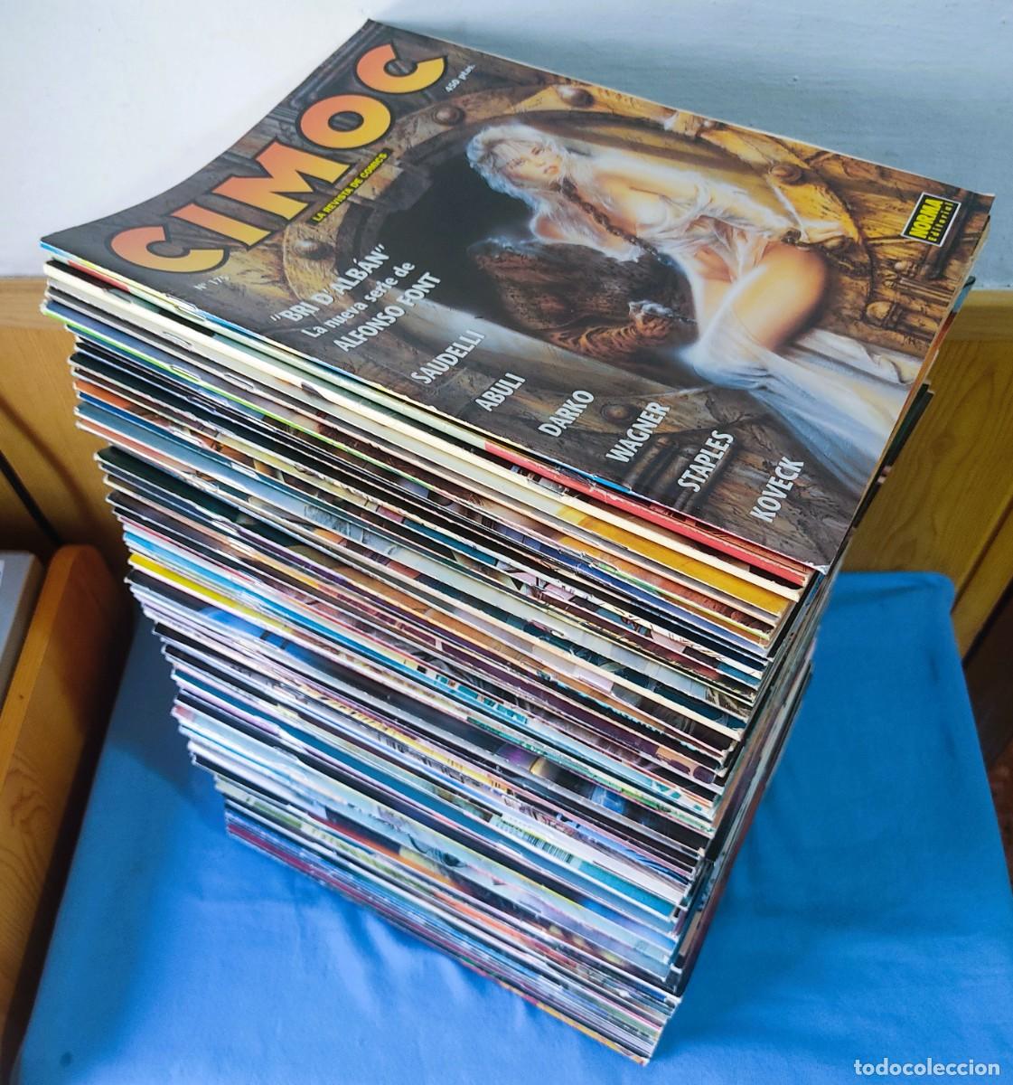 Fumetti: ENORME LOTE DE 91 COMICS CIMOC MUCHOS CORRELATIVOS Y EN MUY BUEN ESTADO NORMA EDITORIAL