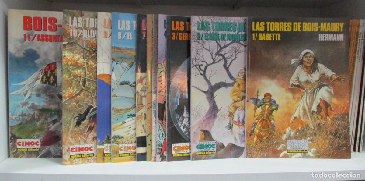 Comics: COLECCION COMPLETA - LAS TORRES DE BOIS MAURY - HERMANN - 11 TOMOS - CIMOC EXTRA COLOR - NORMA