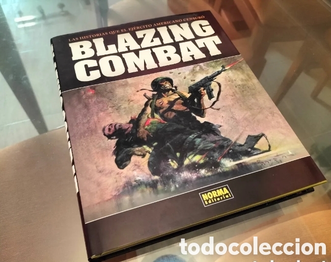 Comics: Blazing Combat Las historias que el ej&eacute;rcito censur&oacute; Norma Wally Wood Frazetta Colan