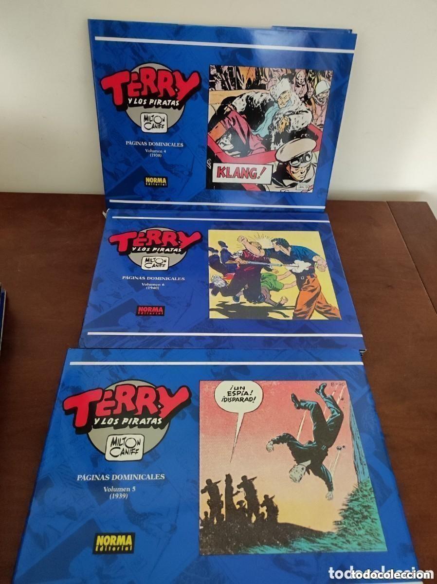 Comics: Lote de 11 comics Terry y los Piratas 11 tomos tapa dura