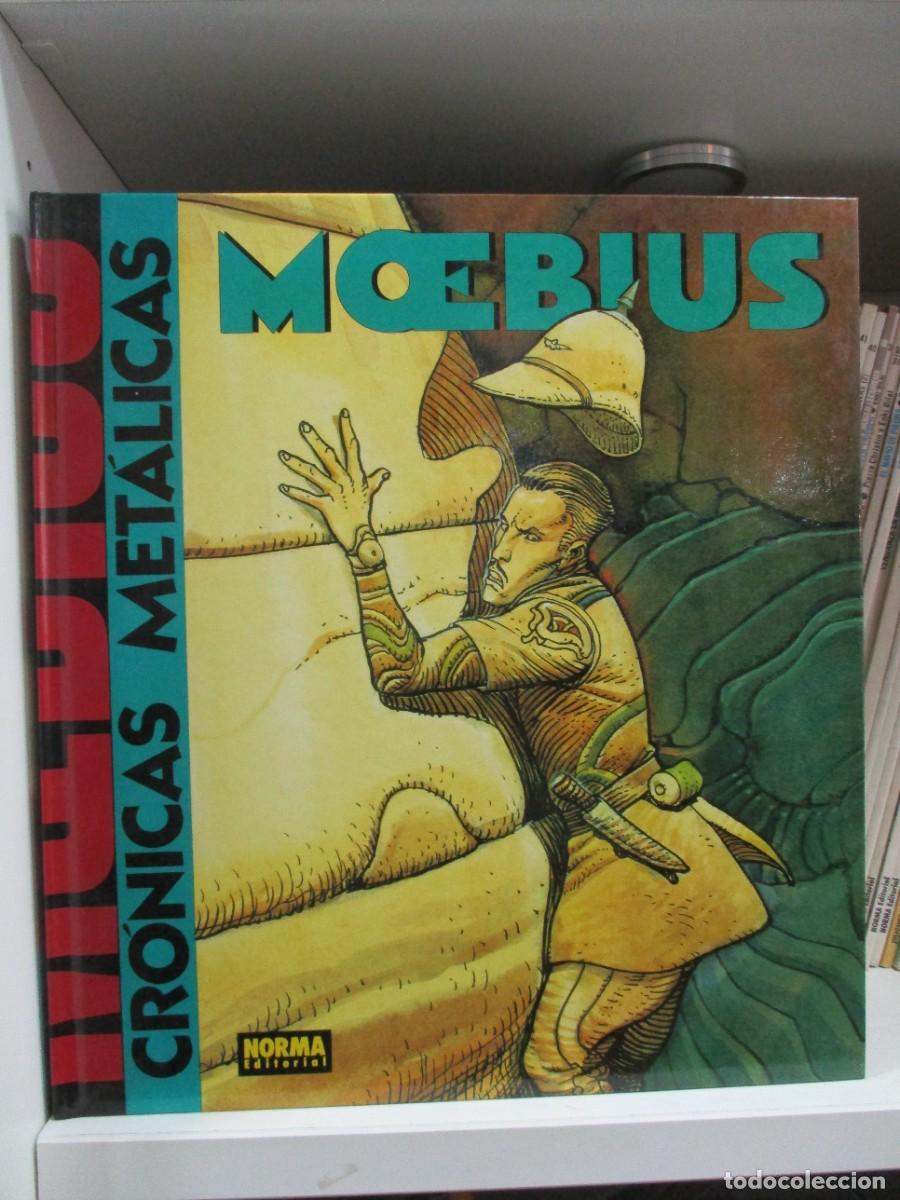Fumetti: TOMO TAPA DURA - CRONICAS METALICAS - MOEBIUS - MAYOR FATAL -NORMA EDITORIAL