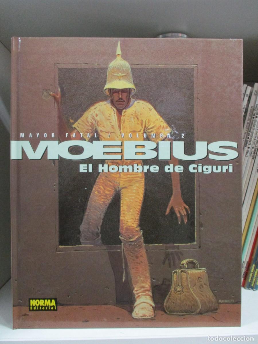 Fumetti: TOMO TAPA DURA - EL HOMBRE DE CIGURI - MOEBIUS - MAYOR FATAL -NORMA EDITORIAL