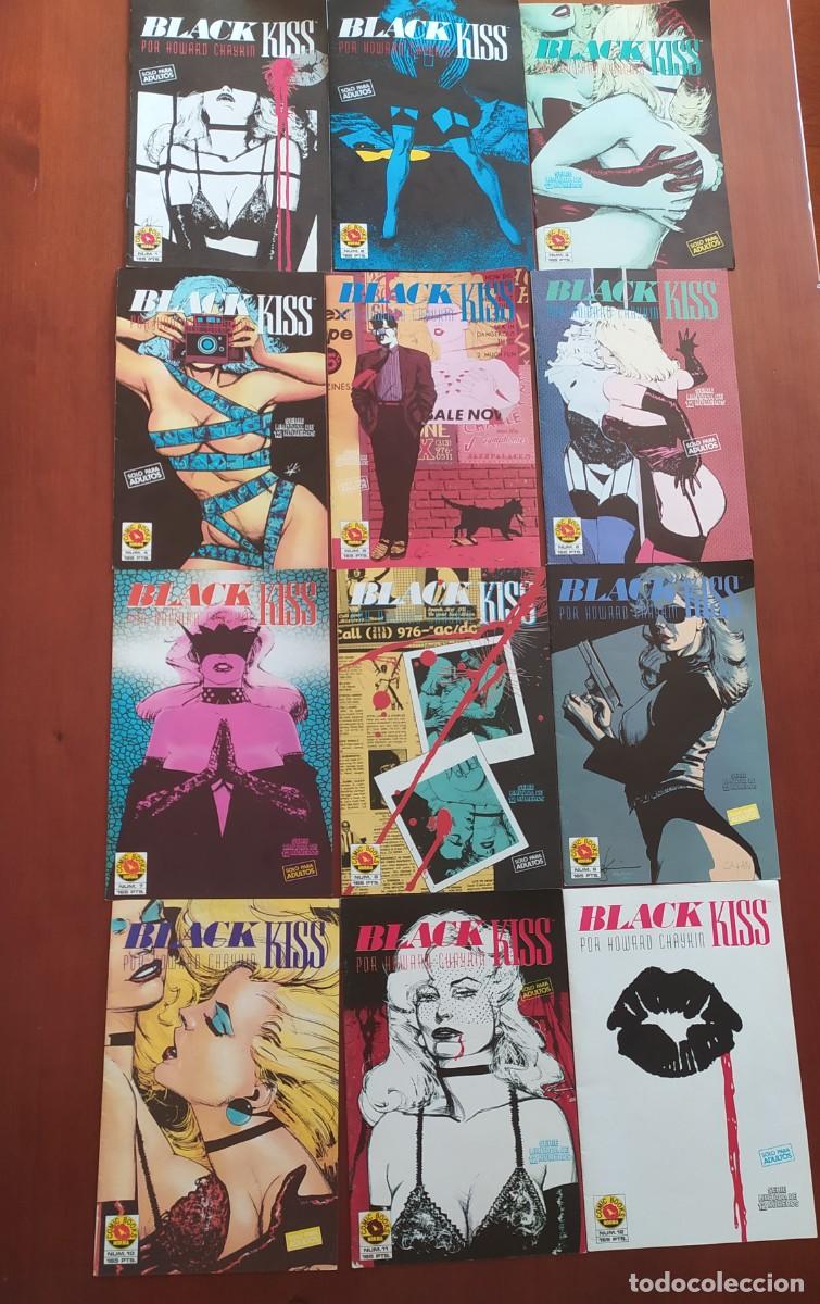 Comics: Black Kiss 1 al 12. Colecci&oacute;n completa. Howard Chaykin . Norma editorial
