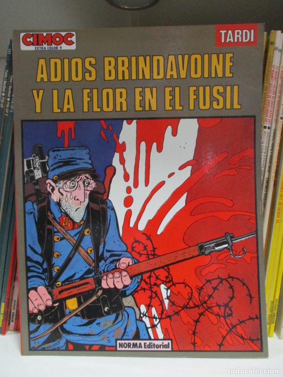 Fumetti: COLECCION TARDI - ADIOS BRINDAVOINE Y LA FLOR EN EL FUSIL - CIMOC EXTRA COLOR - NORMA