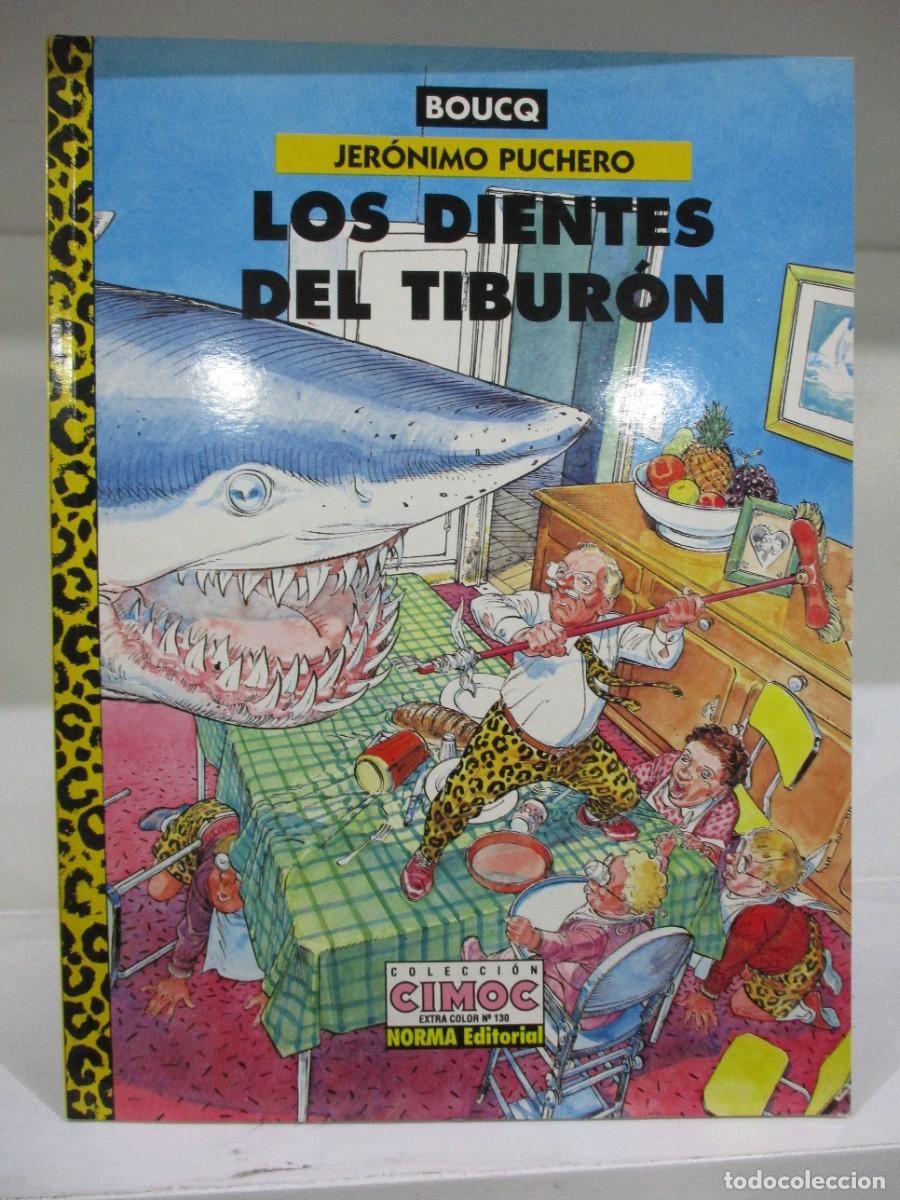 C&oacute;mics: COLECCION JERONIMO PUCHERO - BOUC - LOS DIENTES DEL TIBURON - CIMOC EXTRA COLOR - NORMA