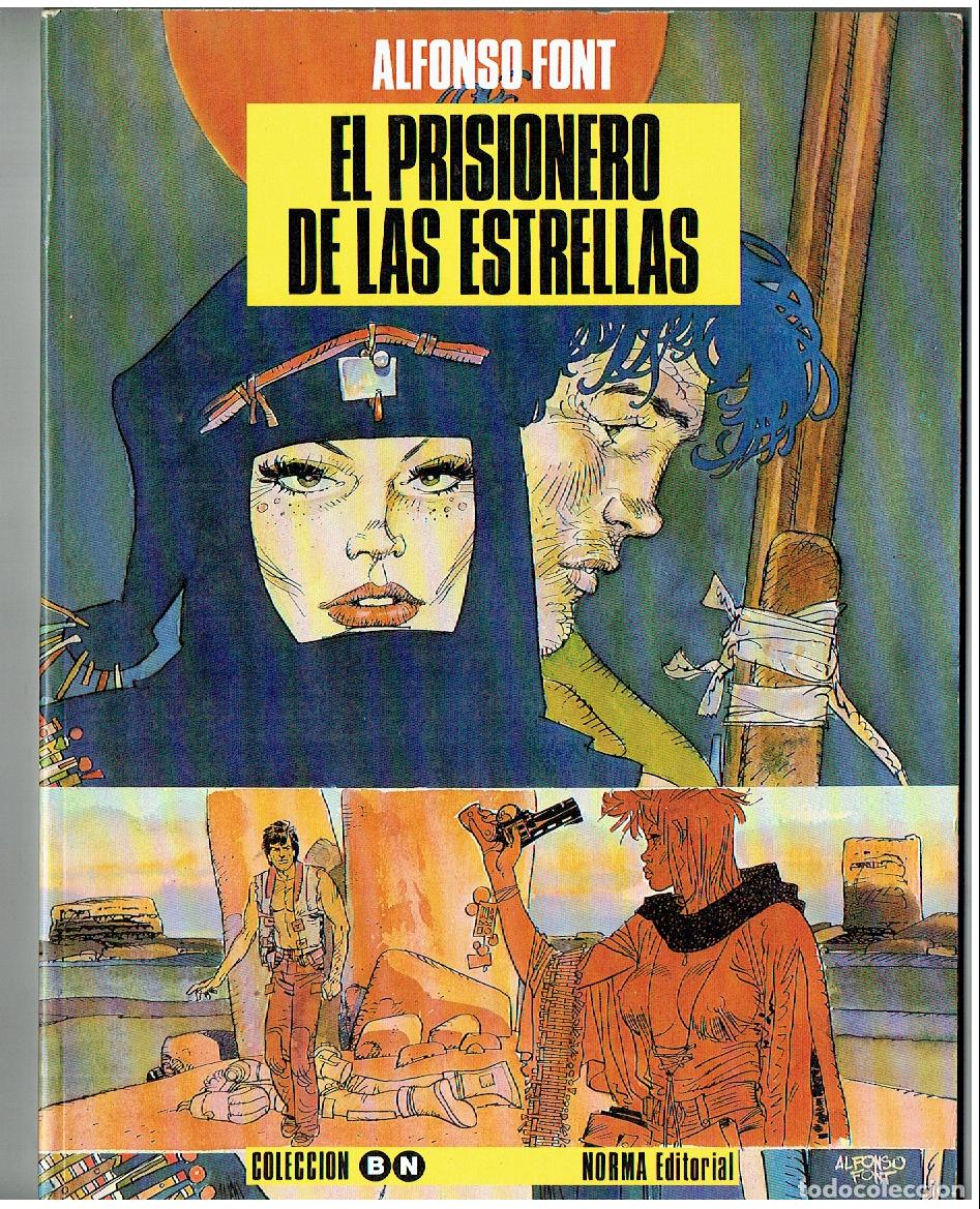 C&oacute;mics: ALFONSO FONT. N&ordm; 2. EL PRISIONERO DE LAS ESTRELLAS. COLECCI&Oacute;N BN. 1985. (B/A12 RUM)