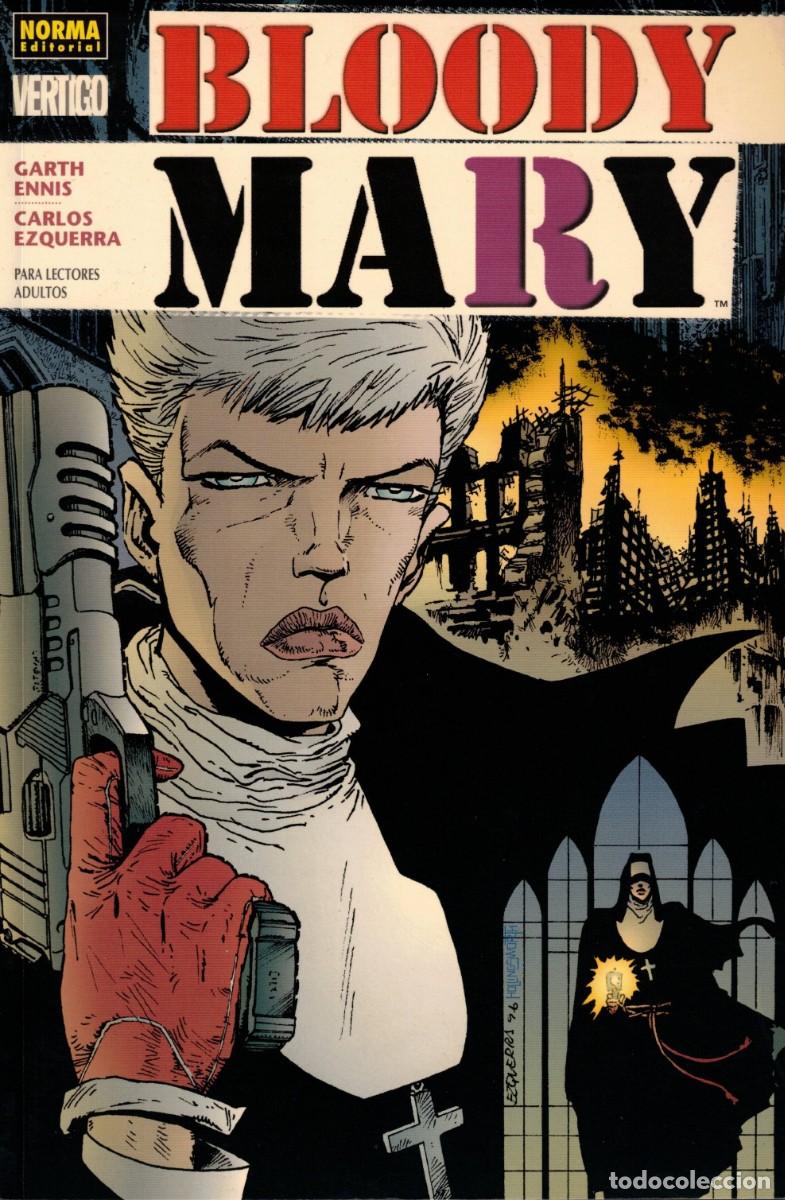 Comics: Comic de kiosko - Bloody Mary - Norma editorial - Vertigo - Garth Ennis - Carlos Ezquerra