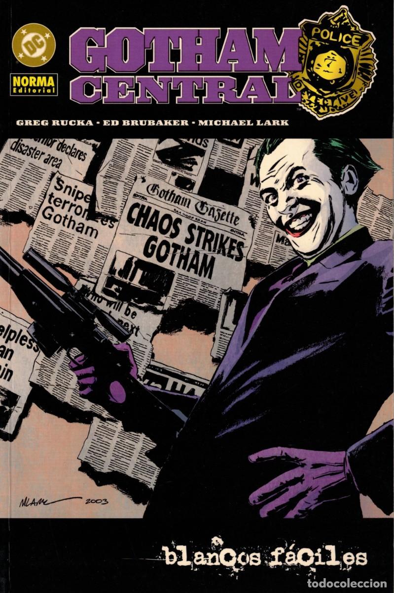 C&oacute;mics: Comic de kiosko - Gothan Central - Blancos faciles - DC Norma Editorial - Greg Rucka - Foto 1