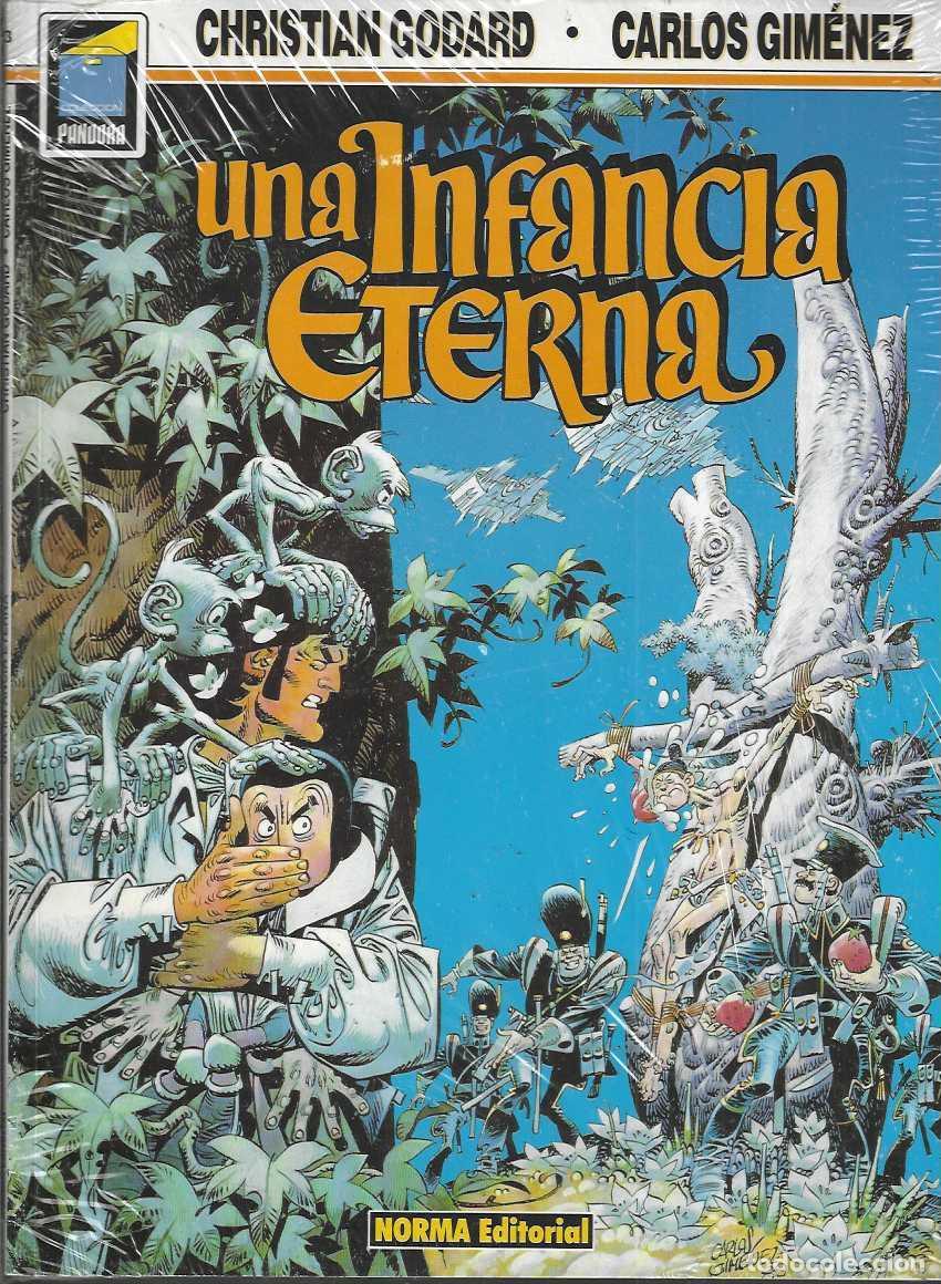 Comics : UNA INFANCIA ETERNA - CARLOS GIMENEZ / GODARD - TAPA BLANDA NORMA - MUY BUEN ESTADO
