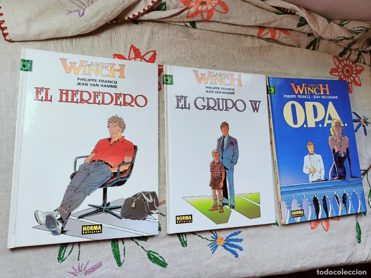 C&oacute;mics: Largo Winch 1-14. Norma, Junior. Francq, Van Hamme - Foto 6