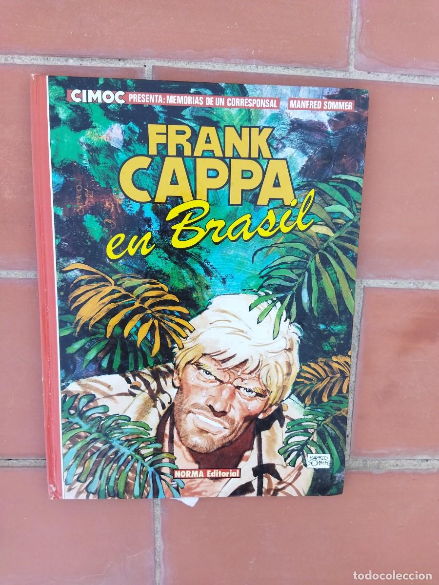 C&oacute;mics: comic FRANK CAPPA EN BRASIL PRIMERA EDICION 1983 TAPA DURA