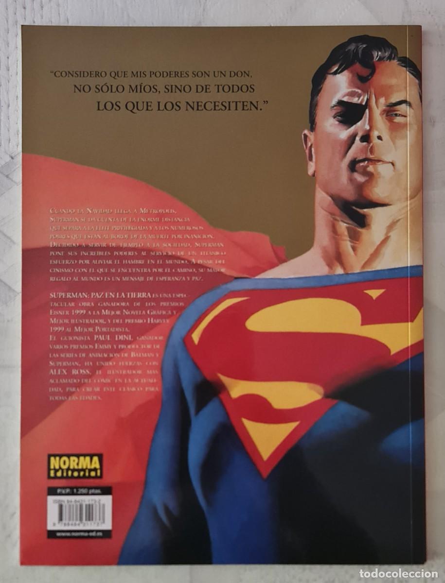 C&oacute;mics: SUPERMAN. PAZ EN LA TIERRA + Facsimil Action Comics 1. Vid / Norma 2000 - Foto 2