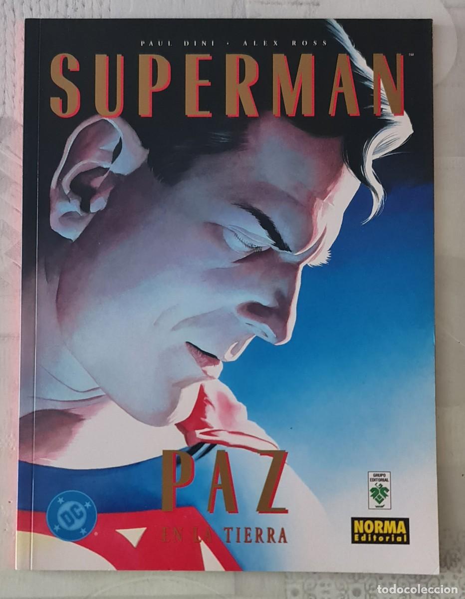 Comics: SUPERMAN. PAZ EN LA TIERRA + Facsimil Action Comics 1. Vid / Norma 2000