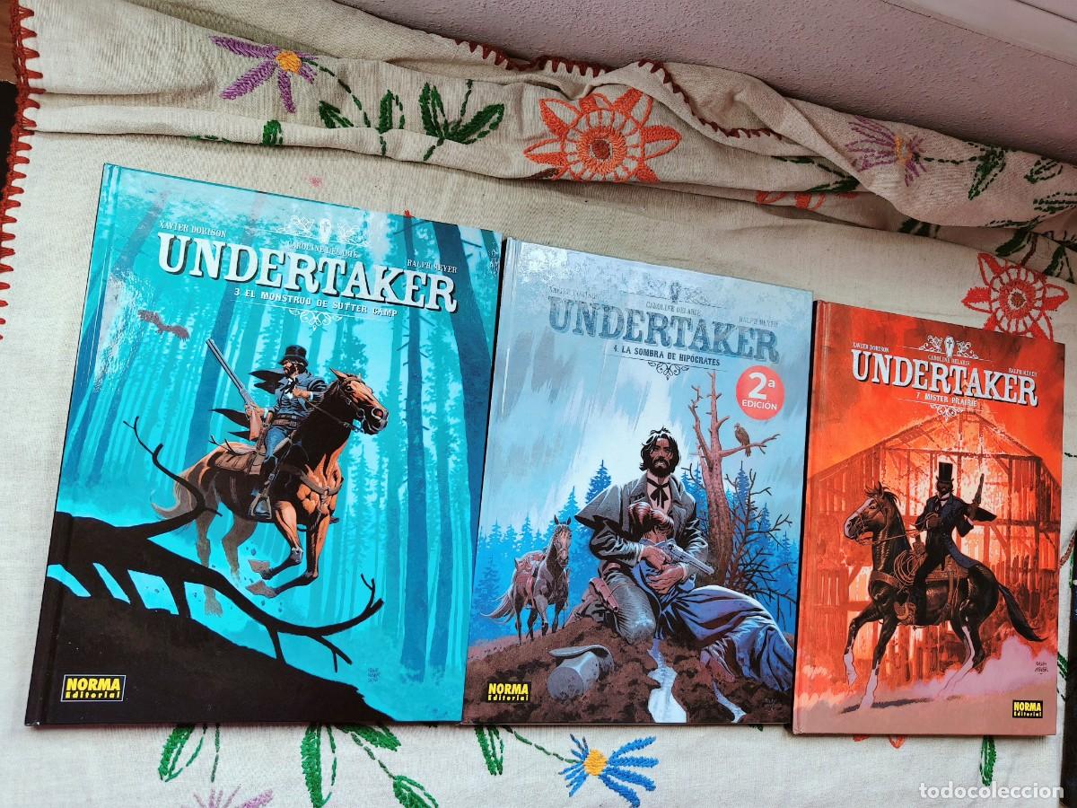 C&oacute;mics: Undertaker 1, 2, 3, 4, 5 y 7. Xavier Dorison. Norma. - Foto 1