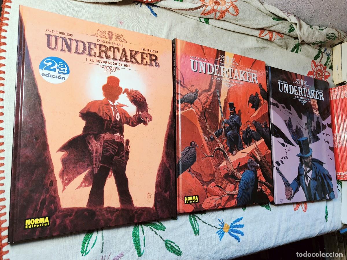 C&oacute;mics: Undertaker 1, 2, 3, 4, 5 y 7. Xavier Dorison. Norma. - Foto 7