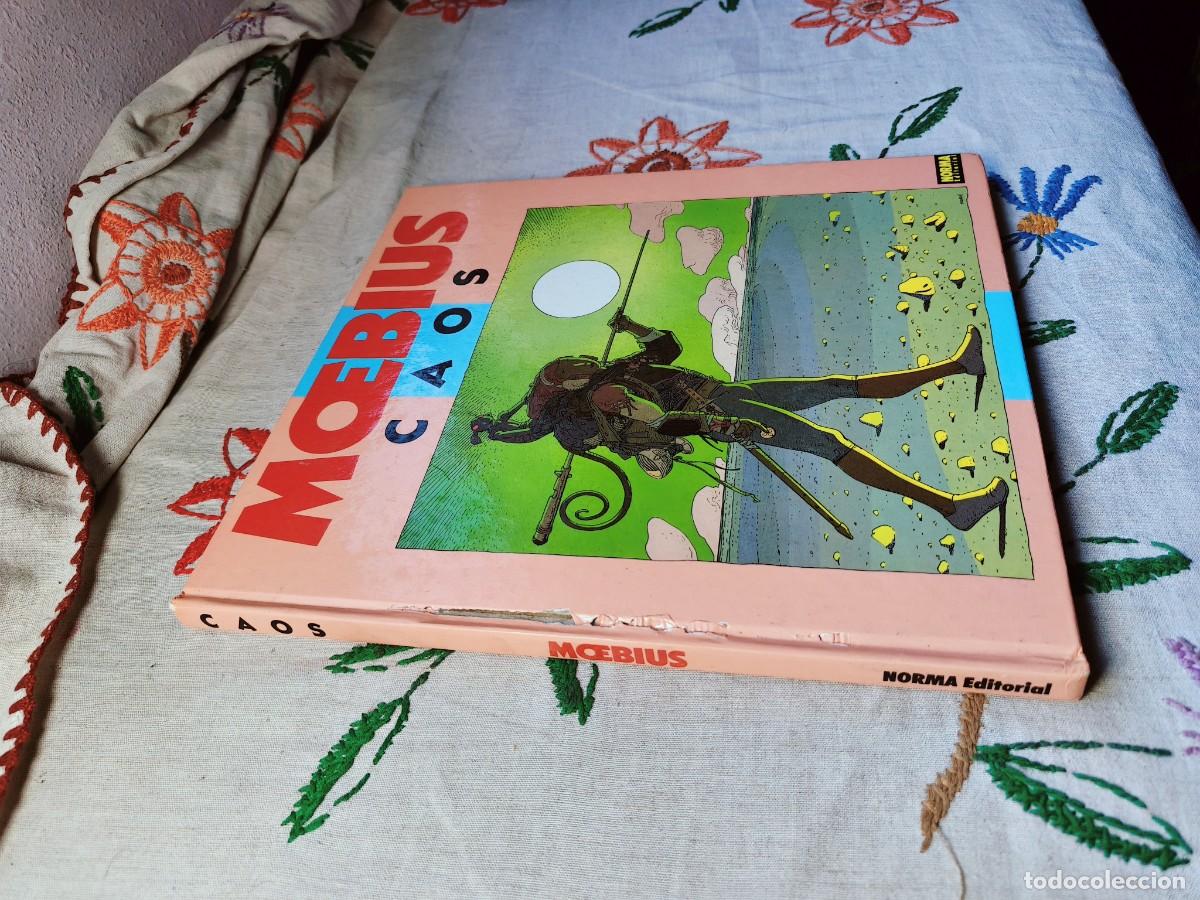 C&oacute;mics: Moebius. Caos. 1 Ed. 1991. Norma. Tapa dura. - Foto 2