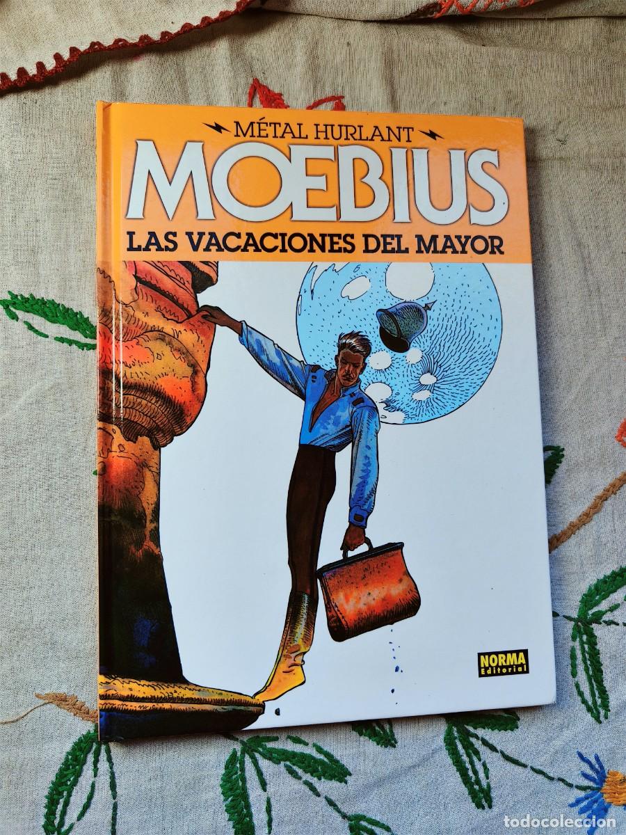Fumetti: Moebius. Las Vacaciones del Mayor. Metal Hurlant 5. Norma. Tapa dura.