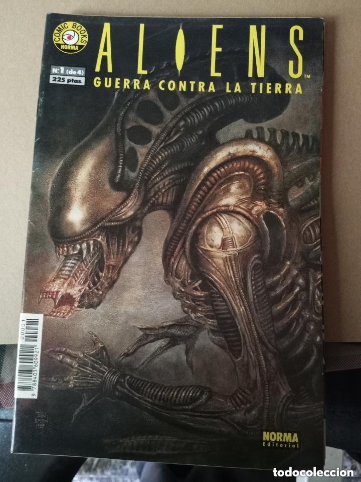 Fumetti: aliens guerra contra la tierra n&ordm; 1 de 4-norma editorial-comic vintage anos 90-dark horse comics