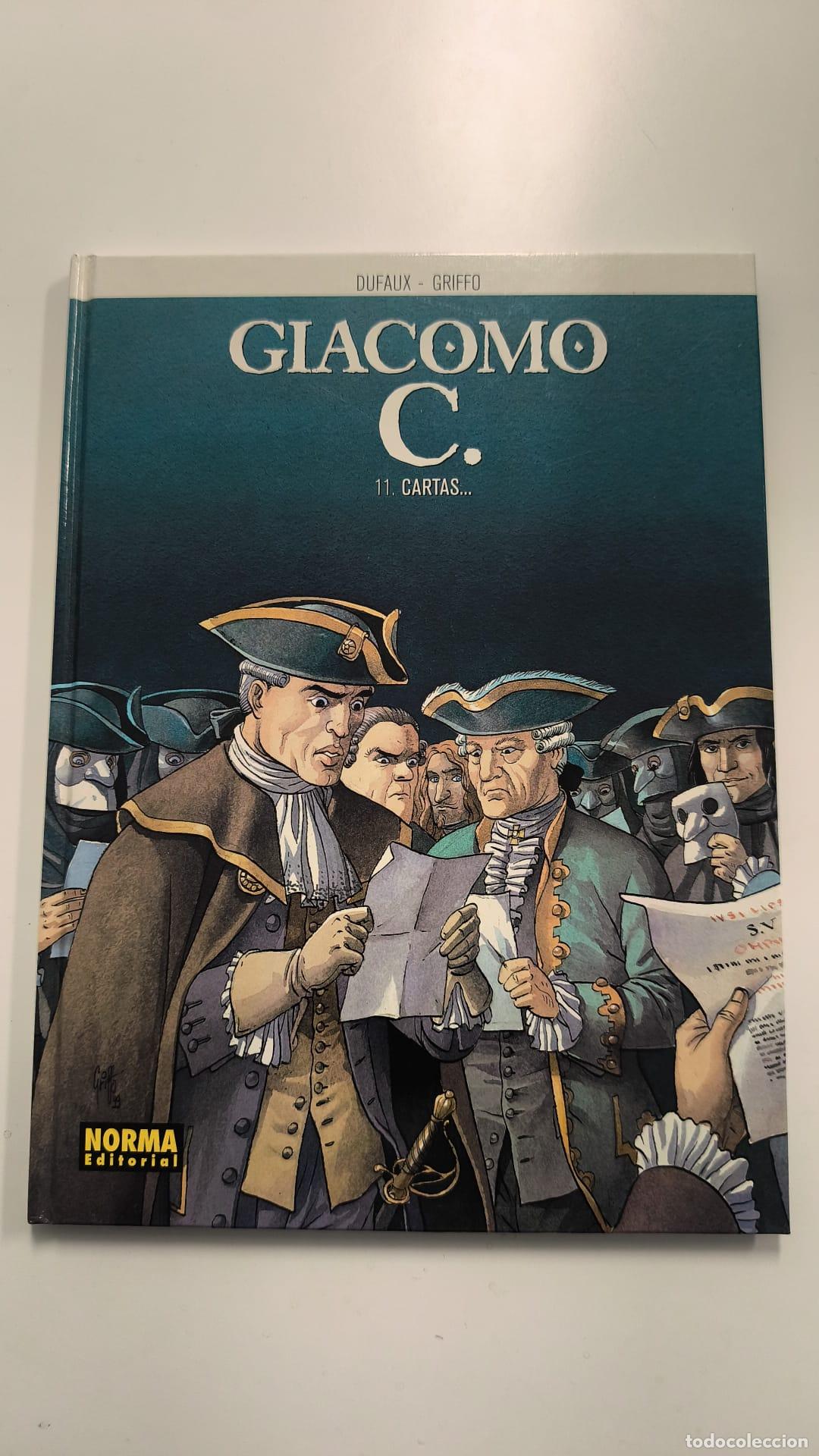 Comics: GIACOMO C. TOMO 11: CARTAS. NORMA, 2005.