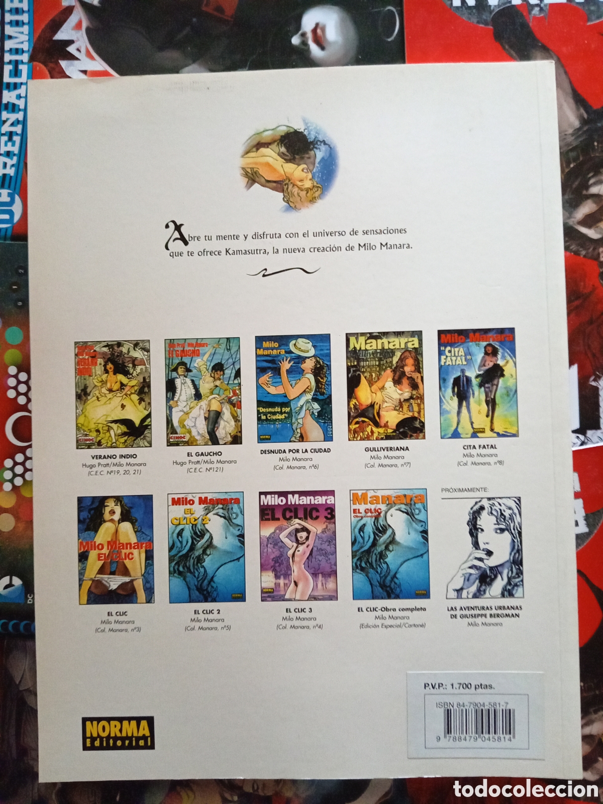 C&oacute;mics: Milo Manara 9 Kamasutra cj99 - Foto 2